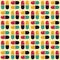 Medications pills and tablets. Geometric Seamless Pattern