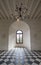 Medici Gallery at Chateau de Chenonceau, overlooking the River Cher at Chenonceaux in the Loire Valley, France.