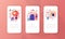Medicine Accessibility, Health Care Mobile App Page Onboard Screen Template. Tiny Characters Buy Pharmacy