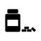 medicine bottle icon. Doctor element icon. Premium quality graphic design. Signs, outline symbols collection icon for websites, we