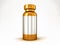 Medicine: Golden medical ampoule