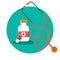 Medicine Icon Set. Medicine bottles with labels, stethoscope, bottles for drugs, tablets, capsules, prescriptions, vitamins etc