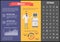 Medicine infographic template, elements and icons.