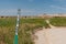 Medicine Root Trail Sign in Badlands