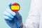 Medicine in Spain is free and paid. Expensive medical insurance. Treatment of disease at the highest level Doctor stethoscope