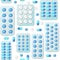 Medicines seamless pattern. Illustration with pills. Concurrency. Medicinal drugs. Pharmaceuticals. Ambulance. Pharmacy