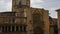 Medieval 16th century cathdral entrance in Valencia, Spain