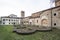 The medieval abbey of Sesto al Reghena