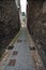 Medieval alley in Brittany