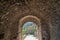 Medieval arch stone in alley village of mÃ©nerbes in Luberon Provence France