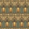 Medieval architectual elements Seamless pattern in a style of a medieval tapestry or illuminated manuscript.