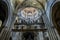 Medieval architectural arches inside the Cathedral of Ourense in