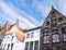 Medieval architecture of Bruges town, West Flanders, Belgium
