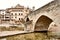 Medieval architecture of Valderrobres town. Spain