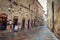 Medieval architecture in Volterra, Italy