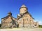 Medieval armenian monastery Saghmosavank, located near gorge of Kassakh river. Armenia