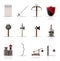 Medieval arms and objects icons