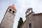 Medieval belfry and steeple