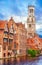 Medieval bell tower Belfort van Brugge