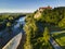 Medieval Borl Castle in Slovenia. Gestapo Prison During the World War Two