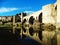 Medieval bridge in Besalu