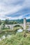 Medieval bridge in Besalu, Spain