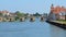 Medieval bridge over the Danube at Regensburg