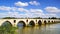 Medieval bridge over river Duero.