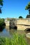 Medieval bridge and river, Burford.