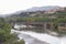 Medieval bridge in San Vicente de la Sonsierra, La Rioja, Spain