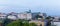 Medieval Budapest fortress panorama