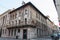 Medieval building in Brescia Old Town, Lombardy, Italy