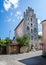 Medieval building housing museum in centre of Visby, Gotland, Sweden