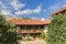 Medieval buildings with monastic cells and gallery of Saint Stephen Holy Monastery