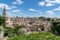 Medieval buildings rooftops of Saint Emilion Unesco World Heritage Site