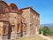 Medieval byzantine church at the ancient site of Mystras, Greece