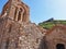 Medieval byzantine church at the ancient site of Mystras, Greece