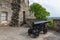 Medieval cannon and fortifications at Stirling Castle, Scotland