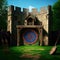 Medieval Castle Archery Range, Made with Generative AI