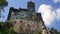 The medieval Castle of Bran, known for the myth of Dracula