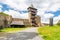 Medieval castle Helfstyn, Czech Republic. Ancient castle in gothic style. Castle walls and interiors, beautiful old tower. Summer