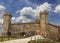 Medieval castle in Montalcino. Tuscany