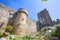 Medieval castle in the portuguese village of Obidos/ Castle/ fortress/ Portugal