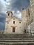 Medieval castle under dramatic sky, Peniscola