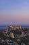 Medieval castle and village, Les Baux-de-Provence, Alpilles mountains, Provence, France