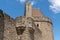 Medieval castles in France Carcassonne big fortress medieval
