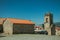 Medieval chapel made of stone and bell tower