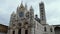 Medieval church `Santa Maria Cathedral` duomo of Siena, Tuscany, Italy
