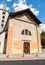 Medieval church of Sants Simone and Giuda in Preonzo, Bellinzona district, Switzerland