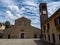 Medieval church of SS. Pietro e Paolo at Agliate, Brianza, Italy